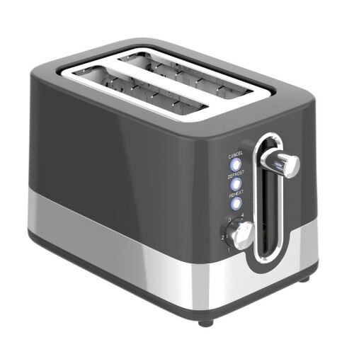 Oliver Voltz OV51440I Kenyérpirító, 800 W, 6 szint, Középre igazítás, Morzsatálca, Fekete/rozsdamentes acél 146686189