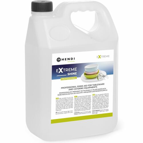 Öblítőszer mosogatógépek öblítéséhez és polírozásához 5L - Hendi 975022