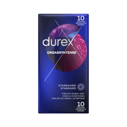 Stimuláló óvszer - Durex Orgasm Intense 10 db 146690543