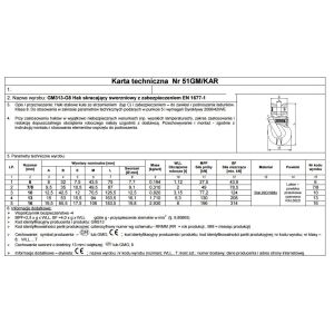 RÖVIDÍTŐ HOROG BIZTONSÁGI CSAPJAL 7/8MM G8 WLL2T - HOROG G8 7/8SK 146690968 - Kampó