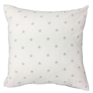 Pamut párnahuzat 50x60 R009 szürke és fehér borsó csillagok 126N 45N 146691773 - Párnahuzat