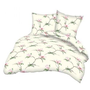 Pamut lepedő 140x200 krém rózsaszín magnólia kéreg A835 Bark 23 146692427 - Ágynemű - ifjúsági és felnőtt