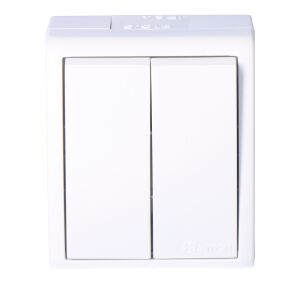 Gyertyatartó kapcsoló IP54 AQW5/11 Aquarius fehér