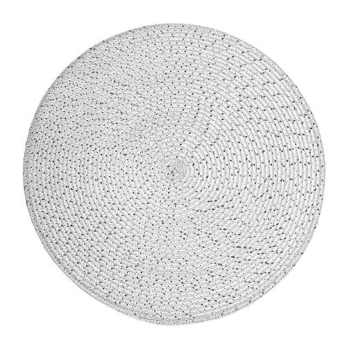 Asztali szőnyeg átmérője 38 Fehér kerek pirítós tányérokhoz 146693998