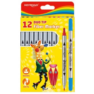 KÉTOLDALAS, KETTŐS HEGYŰ FÜLEK 12 DB 2MM/4MM KEYRO 146694758 - Toll & Ceruza