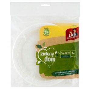 Jan Niezbędny eldobható cukornád tányérok EKO 6 db