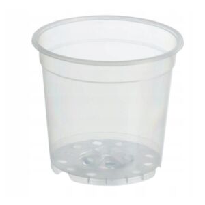 Átlátszó műanyag termesztőedény 15 cm 146695627 - Palántanevelő cserép