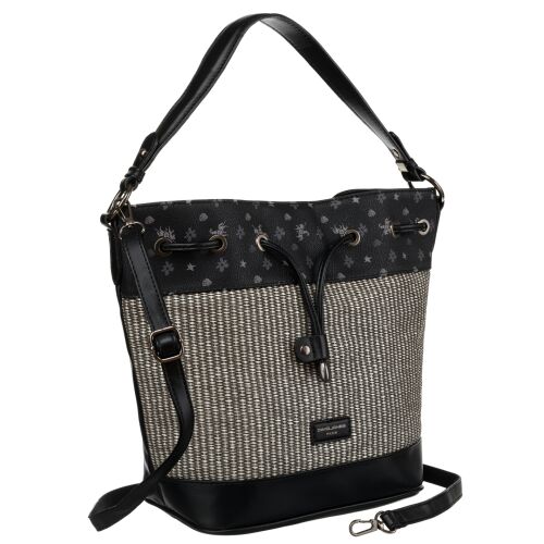 Női táska 6875-2 FEKETE 146695700