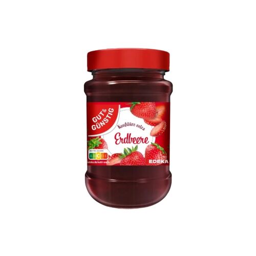 G&G Extra Strawberry Jam 450 g 146696514