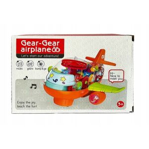 Helikopter B/O GEAR 20x14x16cm fény/hang 7671