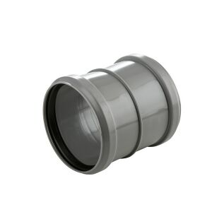 PP-HT 40 szaniter hüvely, belső szennyvízhez, hamuszínű 146696968 - WC bekötő elem