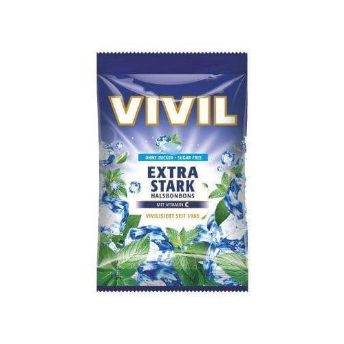 Vivil Extra Stark cukormentes cukorka 120 g 146698644