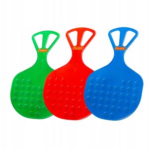 Almás jégszán a dombról lecsúszáshoz