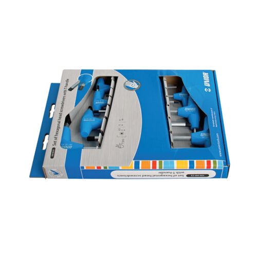 Set de surubelnite cu cap hexagonal in cutie de carton 7 PIESE 146699468