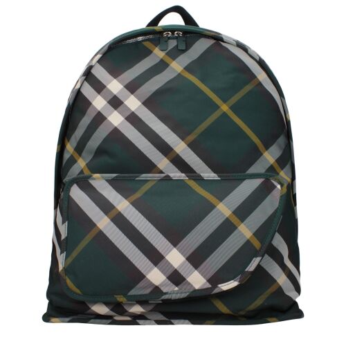 Burberry Green Fabric Backpack 146699556