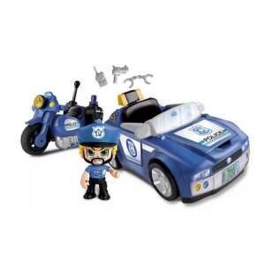 Famosa Pinypon Action - 2 Rendőrségi jármű 1 rendőr figurával 42885991 Játék autó