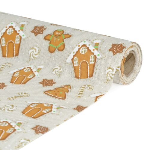 Asztalterítő futó - 180 x 28 cm - 70% poliészter, 30% pamut (58206N) 146700101