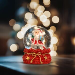 Karácsonyi hógömb - 4 féle - 12 db / display (58061E) 146700389 - Hógömb