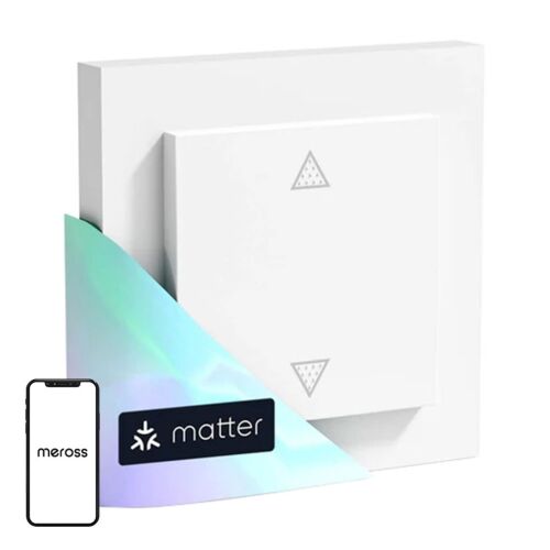Meross MRS105MA-EU WiFi intelligens redőnykapcsoló (Matter) 146700417