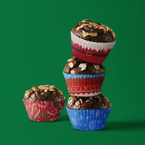 Muffin papír szett - karácsonyi - 100 db / csomag (57168Z) 146700463 - Muffin papír