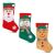 Karácsonyi csizma - 42 x 24,5 cm - textil - 3 féle (58668B) 146700482