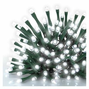 LED karácsonyi fényfüzér, 50 m, kültéri és beltéri, hideg fehér, progr, időz. 146700561 - Fényfüzér