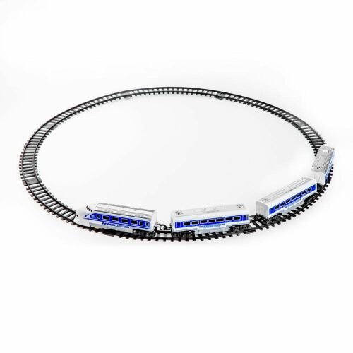 Express kisvasút - vasútállomással - elemes - 5 féle pálya (DA00353) 146700671