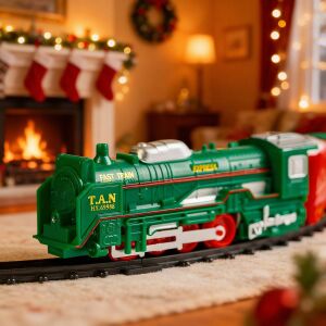 Karácsonyi kisvasút - világít - elemes - 3 féle pálya (DA00350) 146700731 - Karácsony