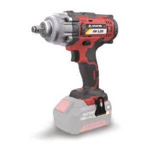 SET IW L2024 1/2'' Schlagschrauber 400 Nm mit 2 Li-Ionen-Akkus 18 V - 1.2215 146701826 - Druckluft-Schlagschrauber