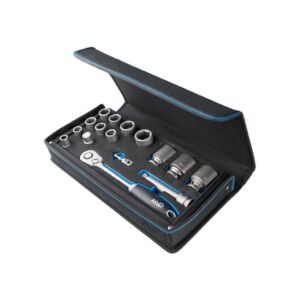 Trusa capete tubulare de impact scurte 1/2'' 10-32 mm/16 piese 10-32 mm/16 piese 146703394 - Chei tubulare