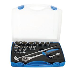 Klucze nasadowe 1/2'' w plastikowym pudełku 146704326 - Klucz do wtyczek