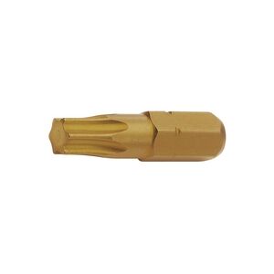 Bit sześciokątny 1/4'' TiN Forma C 6.3 - profil TORX®, DIM TX 25, L 25 146704489 - Bithead