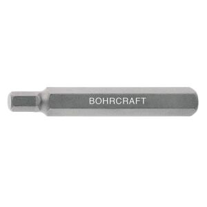 Hatszögletű profilú bit, hatszögletű szár, 10 mm, C10 alak, HEX SW 4.0 146705167 - Bohrcraft