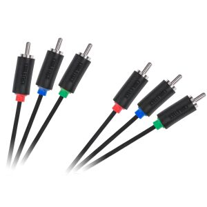3RCA-3RCA komponens kábel 1,8m Cabletech standard 146705325 - RCA kábel