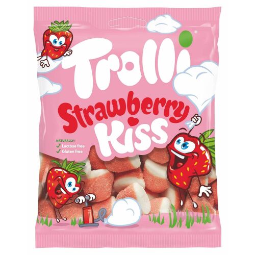 Trolli Kiss eperzselé 150 g 146705596