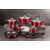Berlinger Haus Metallic Line Burgundy Edition 18 piece cookware set, featuring pots, pans, lids, and utensils