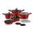 Berlinger Haus BH-7030 13-dijelni set posuđa, Metallic Line Burgundy Edition 135771387