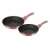 Berlinger Haus BH-7027 I-Rose Collection 2-częściowy zestaw patelni, kolor różowe złoto