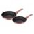 Berlinger Haus BH-7027 Frying Pan Set, Rose Gold Cookware, Two Pans