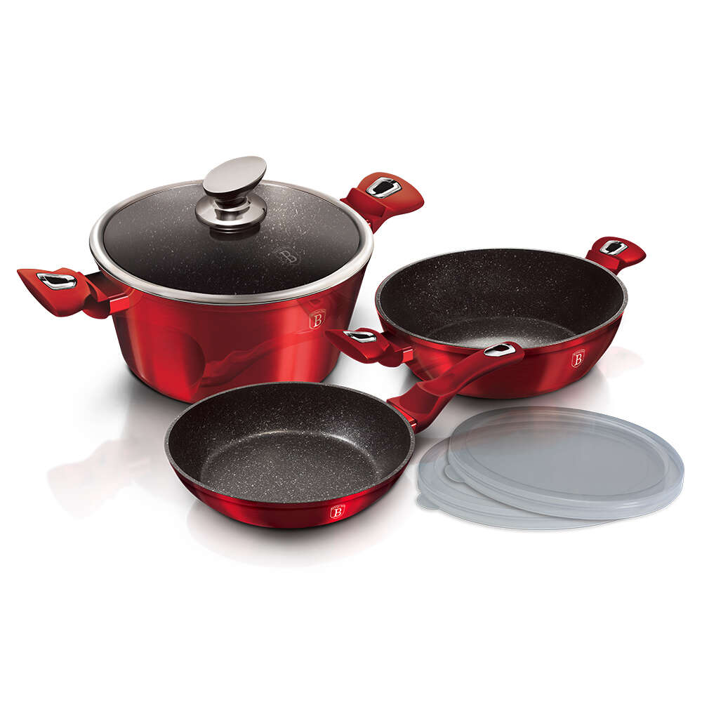 E-shop Berlinger Haus BH-7046 6-dielna súprava riadu Metallic Line Burgu...