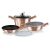 Berlinger Haus Rose Gold Cookware Set - Pots, Pans, and Lids