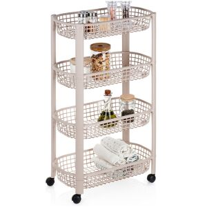 szintes, kerekes polc 46,5x26x79 cm