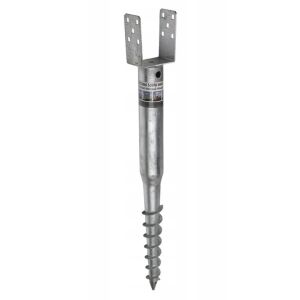 Oszloptalp acél horgony 90x685mm fúróval