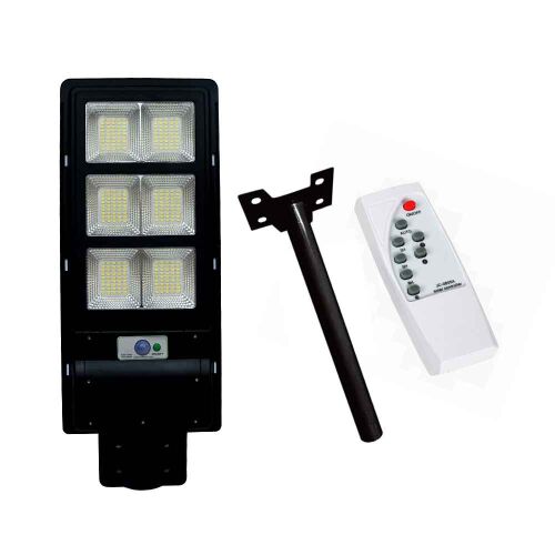 Napelemes utcai lámpa mozgásérzékelővel és távirányítóval, 160 W, 440 LED 146709539