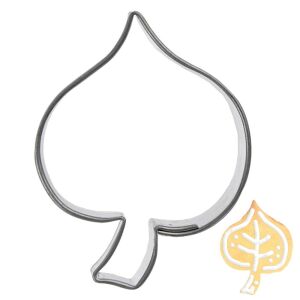 Acéllevél sütiforma 4 cm 146710150 - Sütemény kiszúró