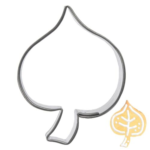 Acéllevél sütiforma 4 cm 146710150