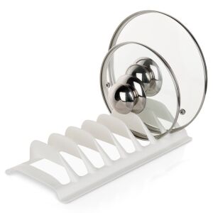 Fehér fedő és tányértartó 30x13,5x6 cm