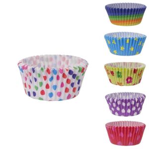 Papír cupcake kapcsok 4 cm 200 db 146711319 - Muffin papír