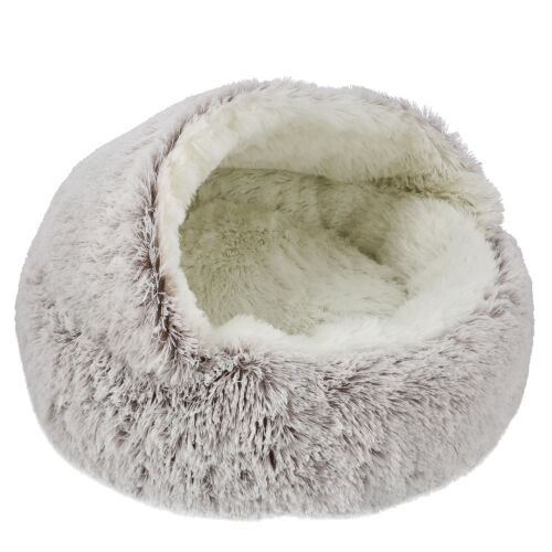 PLÜSS KEREK ÁGY Játszótér KUTYÁNAK ÉS MACSKÁNAK Párnaágy 60x60 146711787