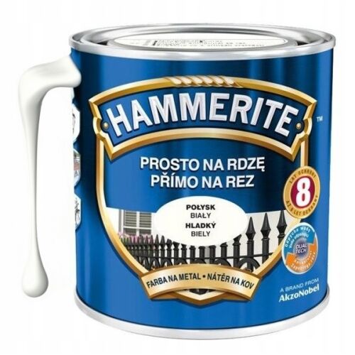 Fémfesték, egyenesen rozsdafehérig, 0,7 l